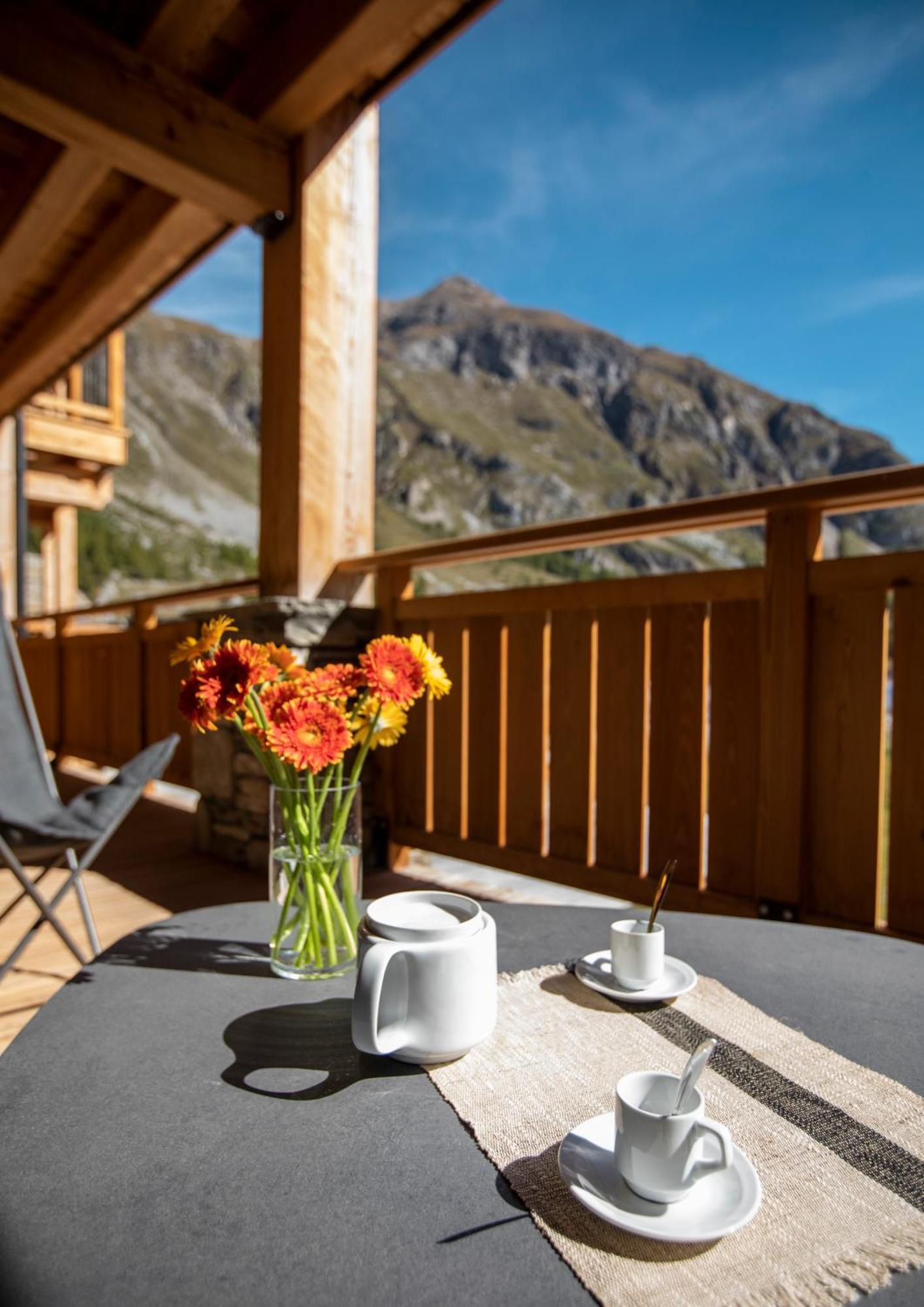 Chalet Hotelier Les Equinoxes - Val D'Isere La Daille Exterior foto